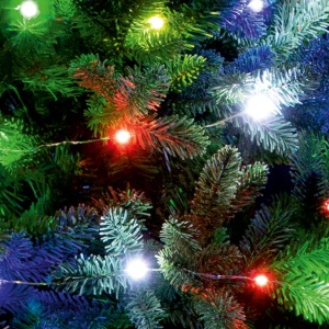 Lampice za jelku sa 20 višebojnih LED dioda - Img 2