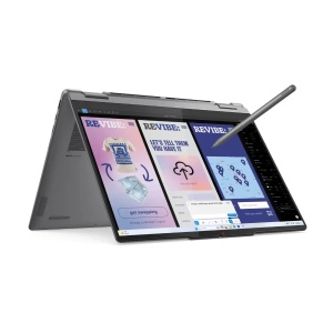 Laptop Lenovo Yoga 2-in-1 14ILL10 WQXGA 2.8K OLED Touch/U7-258V/32GB/1TB/Luna Grey/83JQ00EEYA - Img 3
