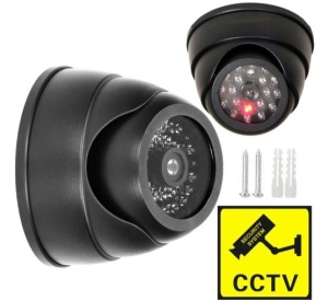 Lazna kamera CD-4 CCTV Dummy na baterije 3xAAA, LED - Img 3