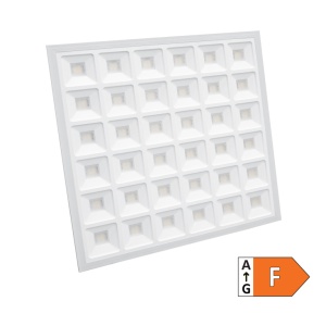 LED panel "sočivo" 48W, 90lm/W, 6500K, 595x595