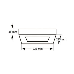 LED plafonjera 18W, promenljiva boja svetla - Img 2