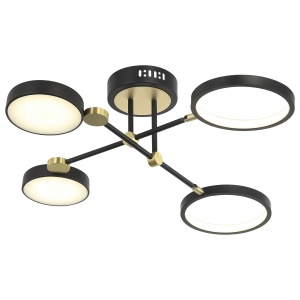 LED plafonska lampa F2036-30C BK+SG - Img 3
