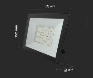 LED REFLEKTOR 50W 4500lm 6500K IP65 LI1003 - Img 3