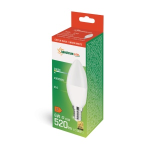 LED Sijalica E14 Sveca toplo bela 6W 13026 - Img 3