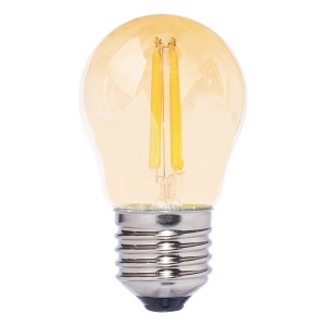 LED sijalica E27 6W Filament LFB-G45A-6D amber