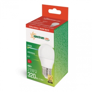 LED Sijalica E27 G45 toplo bela 4W 13032 - Img 3