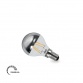 LED SIJALICA FILAMENT DIM G45 4W E14 2700K 470lm TOP SILVER - Img 3
