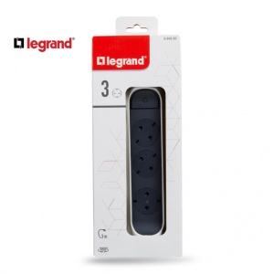LG 694535 PRODUZNI BLOK 3X2P+E 3M (BELA/T.SIVA) - Img 2