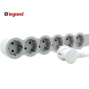 LG 694572 PRODUZNI BLOK 6X2P+E 5M (BELA/S.SIVA) - Img 2