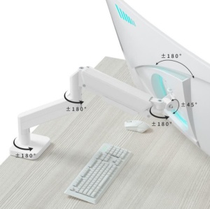 MA-DA1-04-W Gembird podesivi drzac za monitor, tilt, 17-32 max.10kg White