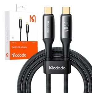 MCDODO CA-2990 KABL TIP-C na TIP-C, USB 4.0, 240W, DUŽINA 1.2m - Img 2