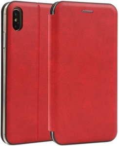 MCLF11-MOTOROLA E7 Plus * Futrola Leather FLIP Red (149) - Img 1