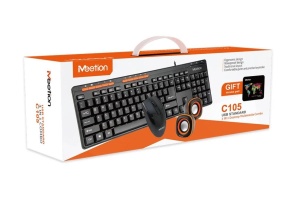 MEETION C105 Set 4U1: ŽIČNA TASTATURA, MIŠ, PODLOGA, ZVUČNICI - Img 4