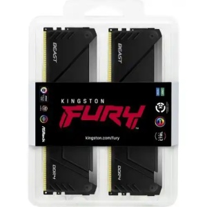 Memorija DDR4 64GB 3600MHz (2x32) Kingston Fury Beast RGB KF436C18BB2AK2/64 - Img 3