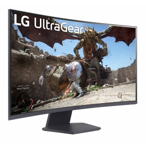 Monitor 31.5" LG 32GS60QX-B VA 2560x1440/180Hz/1ms/2xHDMI/DP/zakrivljeni - Img 3