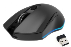 MUSGW-6BL-02 Gembird Punjivi bežièni RGB gaming miš sa 6 tastera Firebolt, 129mm, crni - Img 2