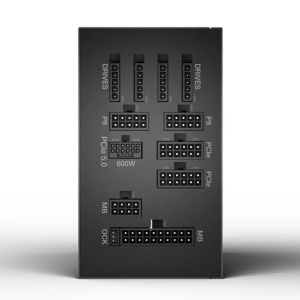 Napajanje Be quiet Dark Power 13 Titanium 750W BN333 Titanium Modularno ATX3.1 - Img 4