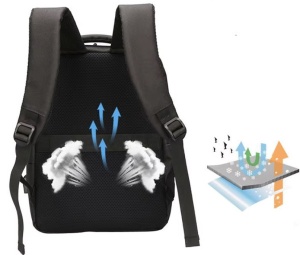 NCC-15-KLB021 Gembird Ranac za laptop 15,6inc 45x28x15cm USB konektor, 600g - Img 3
