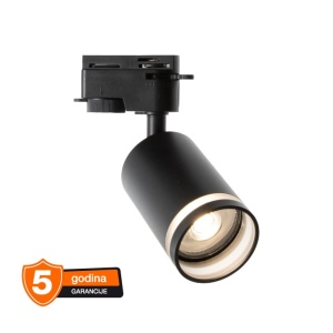 OSRAM PULSE crni monofazni šinski reflektor 6W