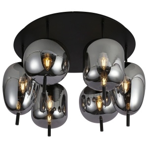 Plafonska lampa F4014-6C BK+SM - Img 3