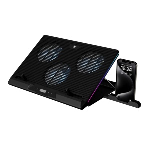 Postolje za laptop Gamdias Aether M1-7301 3x120mm/2xUSB-A - Img 1