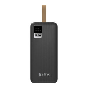 Powerbank S-LINK G330 30000mAh LCD/PD20W/crni - Img 2