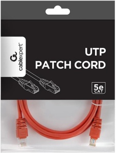 PP12-1.5M/R Gembird Mrezni kabl, CAT5e UTP Patch cord 1.5m red - Img 2