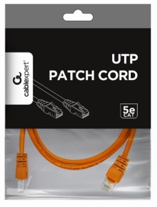 PP12-2M/O Gembird Mrezni kabl, CAT5e UTP Patch cord 2m orange - Img 3