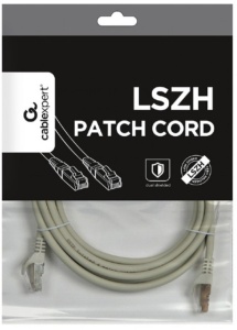 PP6A-LSZHCU-3M Gembird Mrezni kabl, SFTP CAT.6A BAKARNI LSZH Patch cord 3m Grey - Img 3