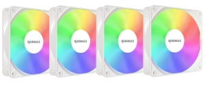 Raidmax 4x 120mm White X-Air ARGB, NVX120FWDC4 - Img 1