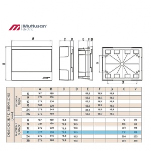 RAZVODNA TABLA 18 N/Z MUTLUSAN - Img 2