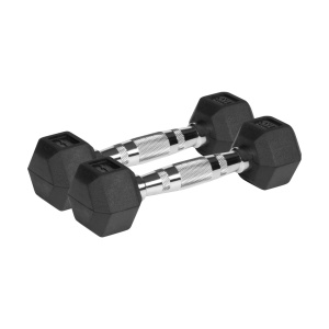 REBEL ACTIVE Gumirani HEX tegovi bučice par 2x1 kg RBA-2325-01