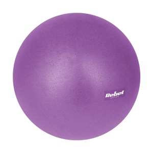 REBEL ACTIVE Mini pilates rehabilitaciona lopta za trening 25 cm ljubičasta RBA-3103-PU