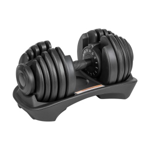 REBEL ACTIVE Podesiva liveno-gvozdena bučica sa automatskim sistemom, 24 kg, model RBA-2303