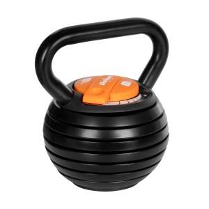REBEL ACTIVE Podesiva liveno-gvozdena girja (kettlebell) sa automatskim podešavanjem, 18 kg, model RBA-2324-18