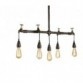 RUSTIK 57 LUSTER P0137-5 92/107 5*E27 rustik crna - Img 3