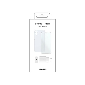 SAMSUNG original punjač 25W TA-800 beli +silikon A06 +staklo A06/A07