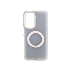 Silikonska futrola Magsafe FLURO COLOR Samsung A17 BELA