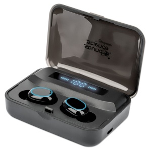 Slušalice TWS Manhattan 180382 Bluetooth 5.0 crne - Img 1