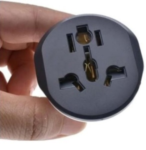 SMART-D1849 Gembird Travel adapter 168 Svetski (UK, SAD, AUS) na Evropski 13A - Img 3