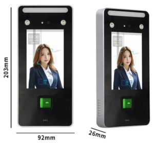 SMART-KPS-ATTENDANCE MACHINE-E-S720 Gembird Prepoznavanje lica,kontrola, TCP/IP 125Khz RFID, HD kam. - Img 1