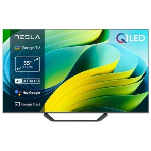 SMART QLED TV 55 Tesla Q55E655GUS 3840x2160/UHD/4K/DVB-T/T2/C/S/S2/GoogleTV