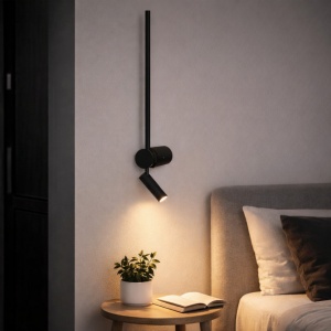 SOLEA 99 ZIDNA LAMPA 4W 3000K CRNA - Img 3