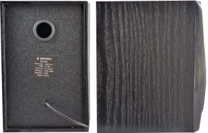 SPK-B23 * Gembird Stereo zvucnici black Wood, 2.5 inch, 6W RMS (2x3W) USB pwr, volume control, 3,5mm - Img 1
