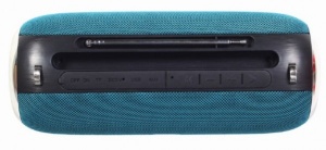 SPK-BT-17-G Gembird Portable Bluetooth speaker +handsfree 2x5W, FM, USB, SD, AUX + antena green - Img 2
