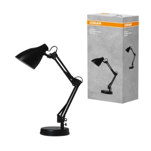 Stona lampa PANAN Classic Pixar E27, OSRAM crna - Img 2