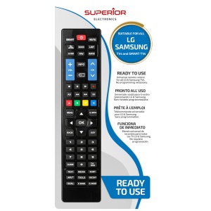 Superior Daljinski upravljač za LG / Samsung TV i SMART prijemnike - RC LG / SAMSUNG TV SMART - Img 2