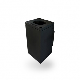 SVETILJKA JM-2123 ZIDNA 2*GU10 CRNA IP65 - Img 4