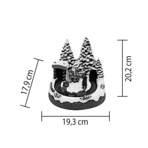 Svetleća LED diorama "deda mraz" - Img 2