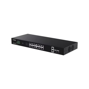 Svič 10/100/1000 18-port + 2SFP Tenda TEG1120P-16-150W/16-Port PoE - Img 3